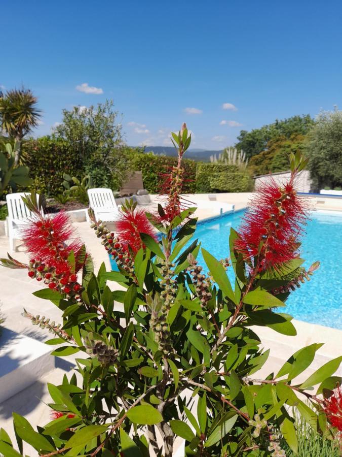 Gite Provencal Independant Avec Piscine Chauffee : Le Suy Bien Flayosc Luaran gambar